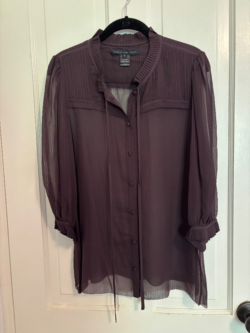Marc by Marc Jacob’s Purple button down blouse